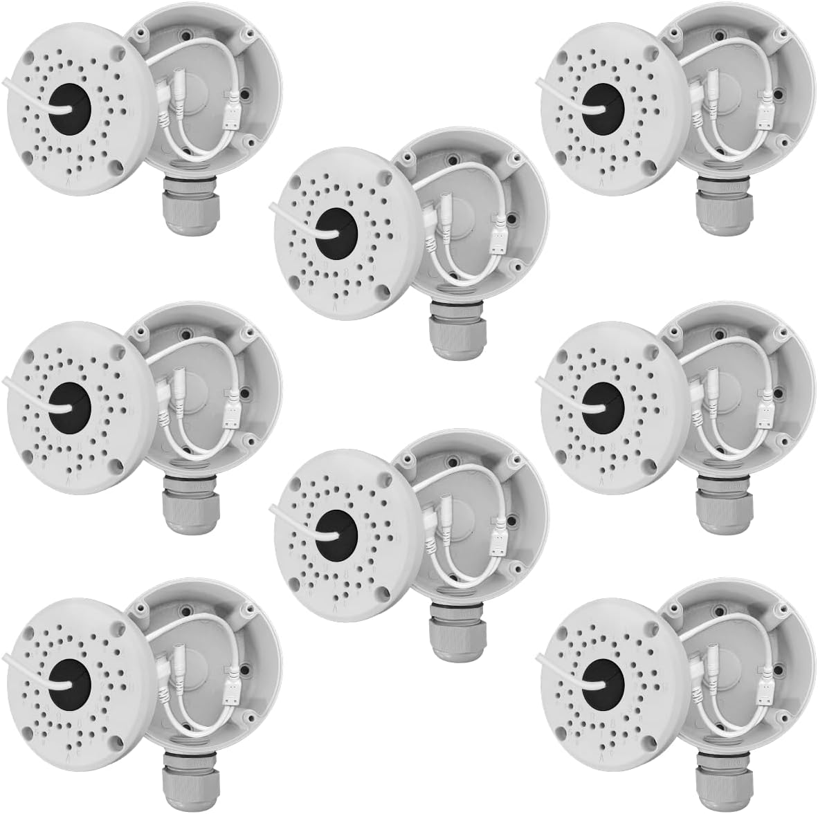 Durable Junction Box for Bullet Security Cameras, Waterproof Housing