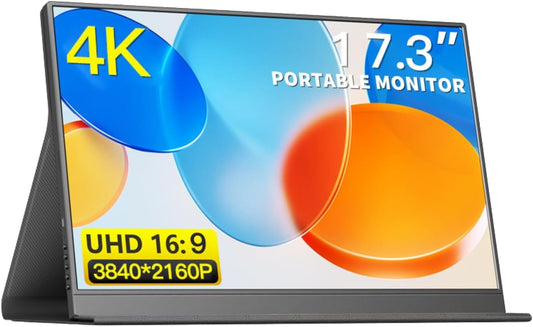 Bewinner 4K Portable Monitor - Ultimate Gaming Display!