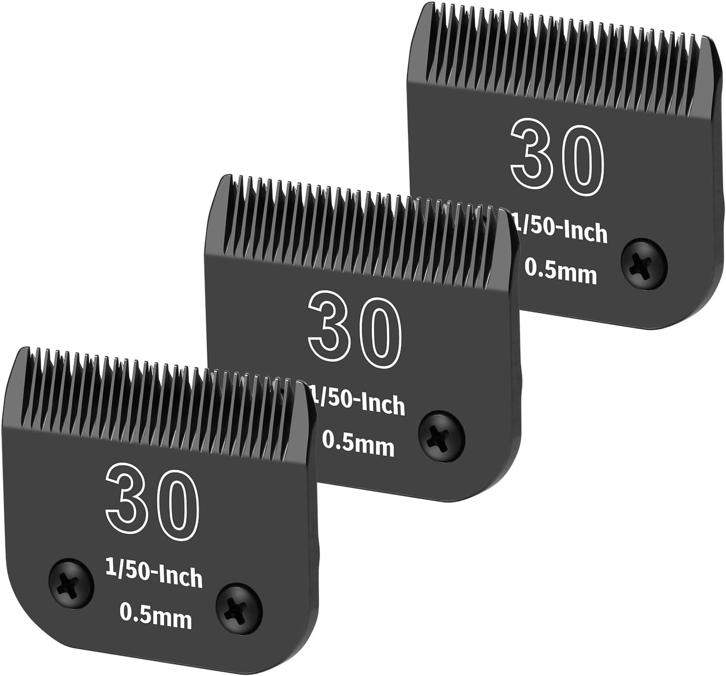 30# Detachable Dog Grooming Steel Blades for Andis and Wahl