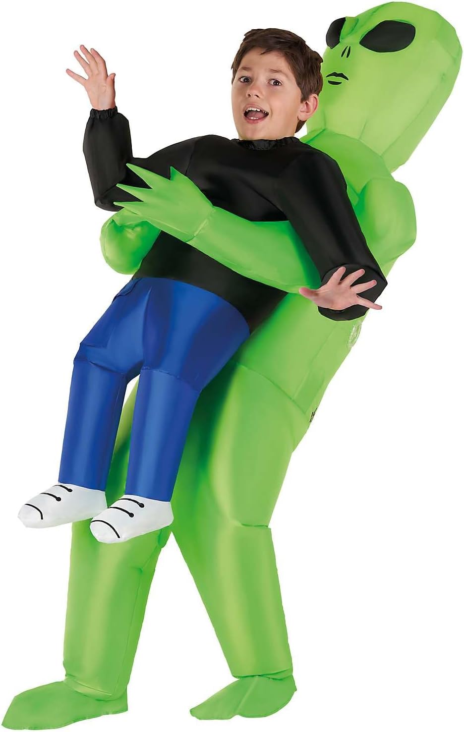 Spirit Halloween Kids Inflatable Alien Abduction Costume Review