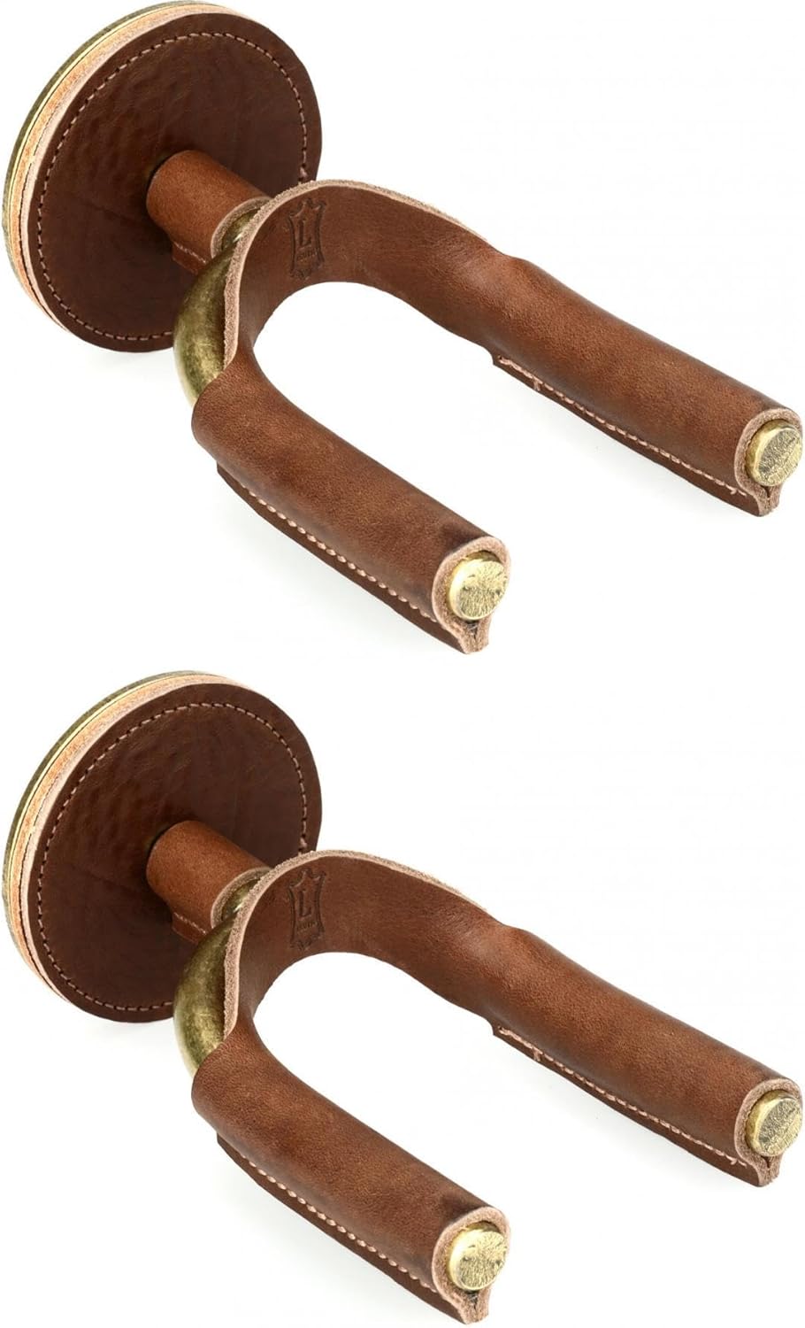 Levy's Wall-Mount Guitar Hanger 2-Pack - Stylish & Secure