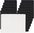 Pocket Notebook 12 Pack - Lined 3.5 x 5.5in Softcover Memo Notebooks