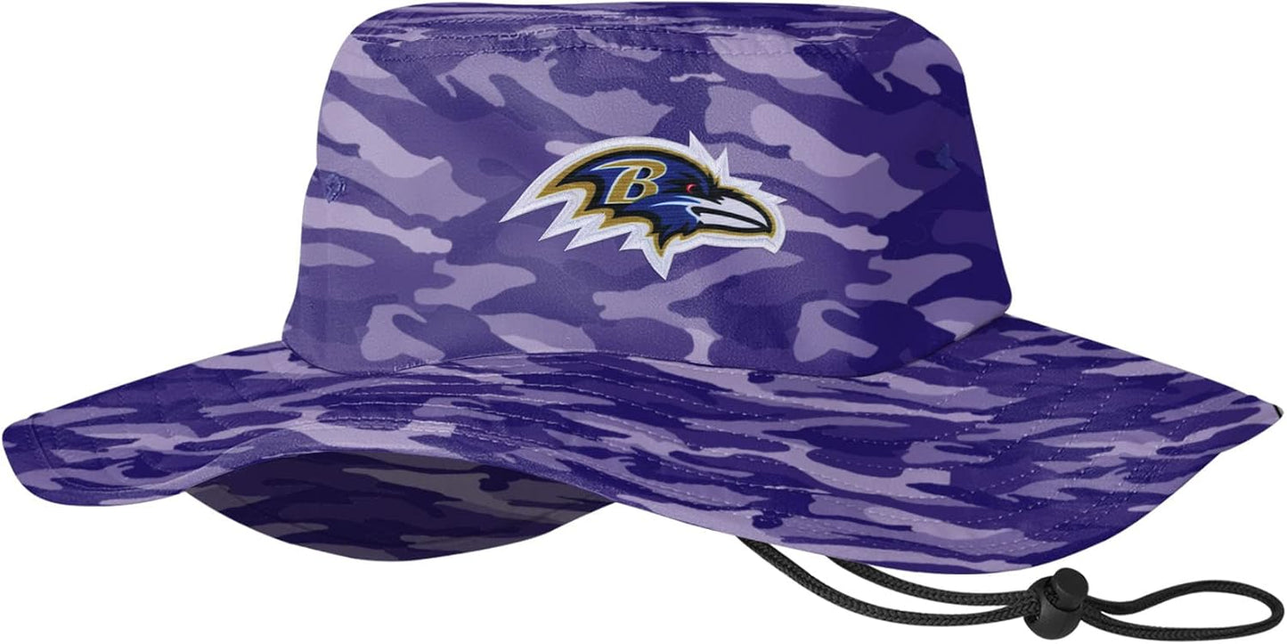 FOCO Men's NFL Team Logo Sport Outdoor Sun Bucket Boonie Hat Review