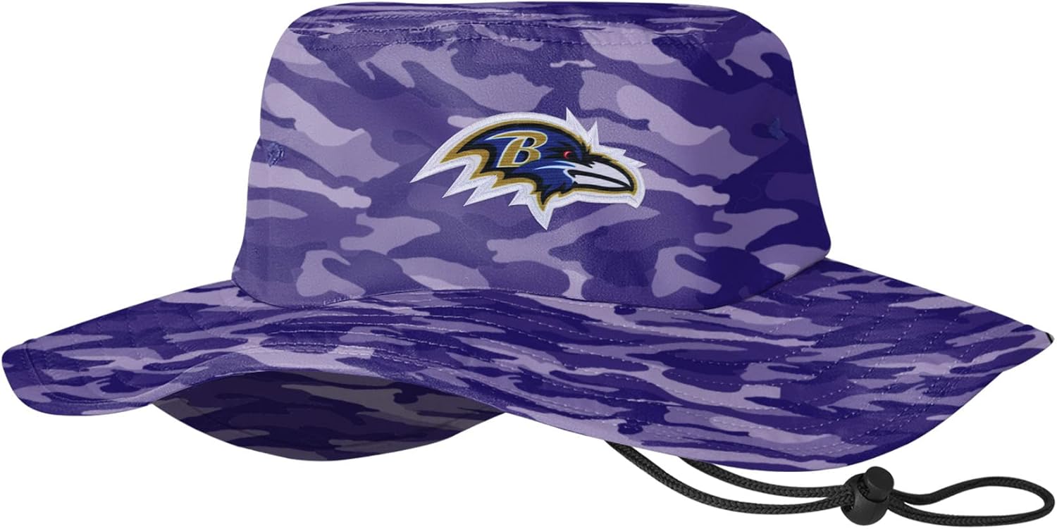 FOCO Men's NFL Team Logo Sport Outdoor Sun Bucket Boonie Hat Review