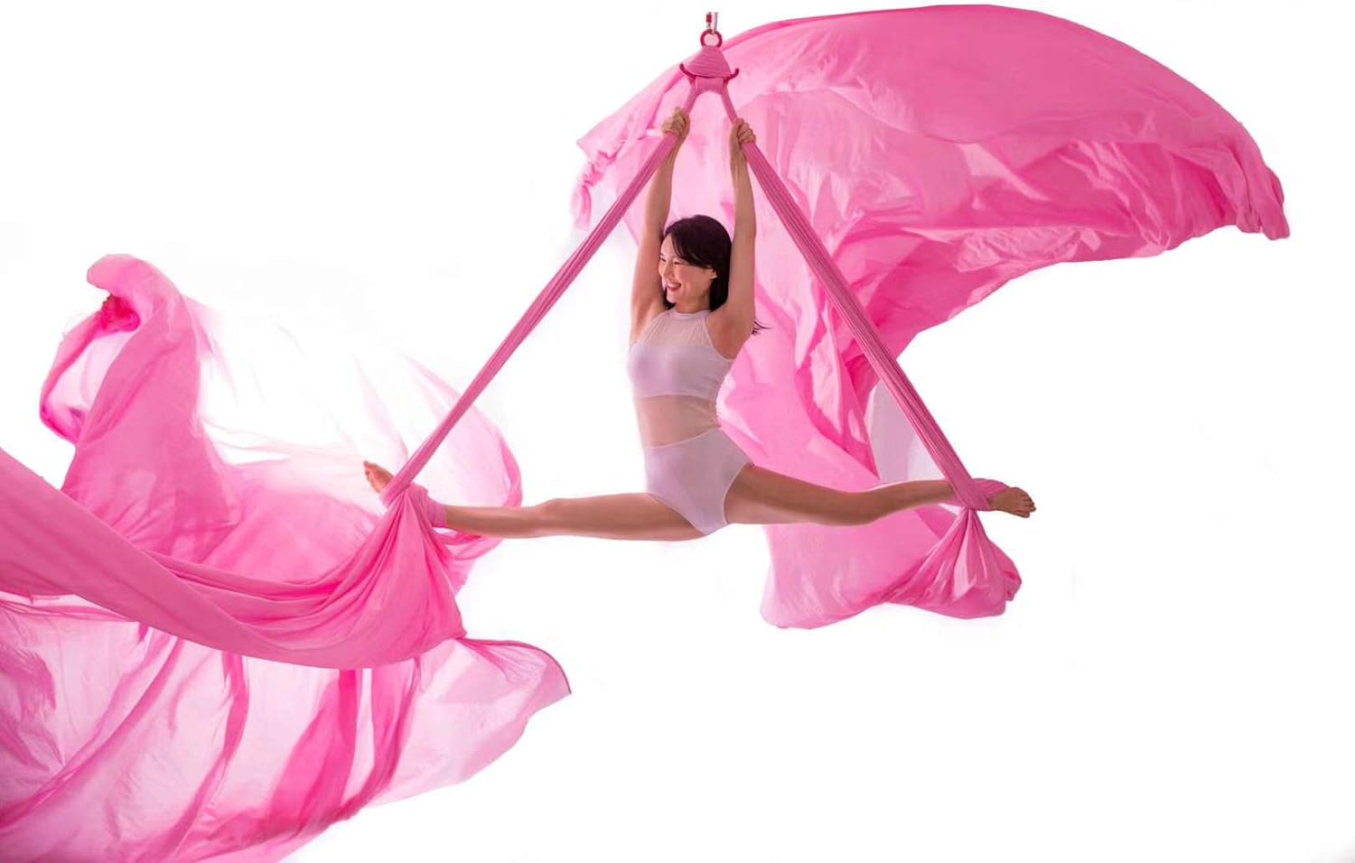 DASKING Aerial Silks Starter Kit for Acrobatic Flying Yoga