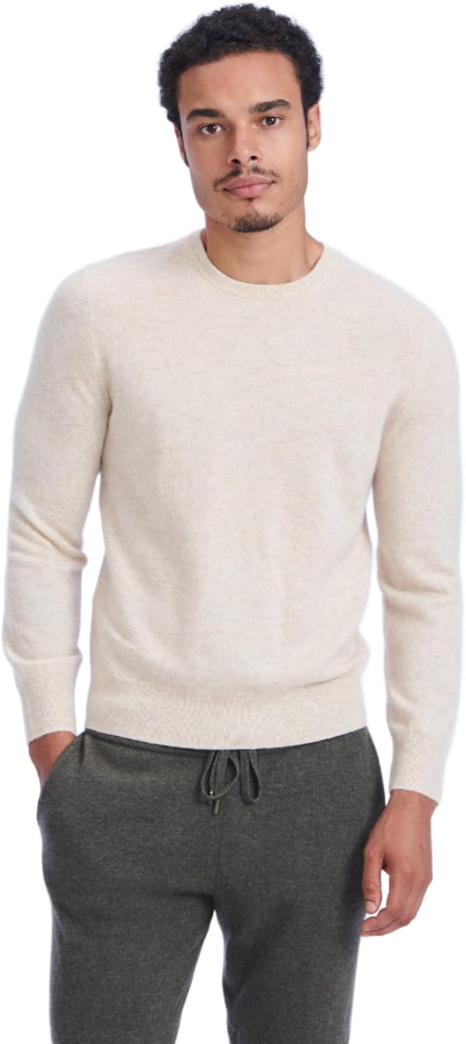 Men's Original Cashmere Crewneck Sweater - Timeless Classic Fit