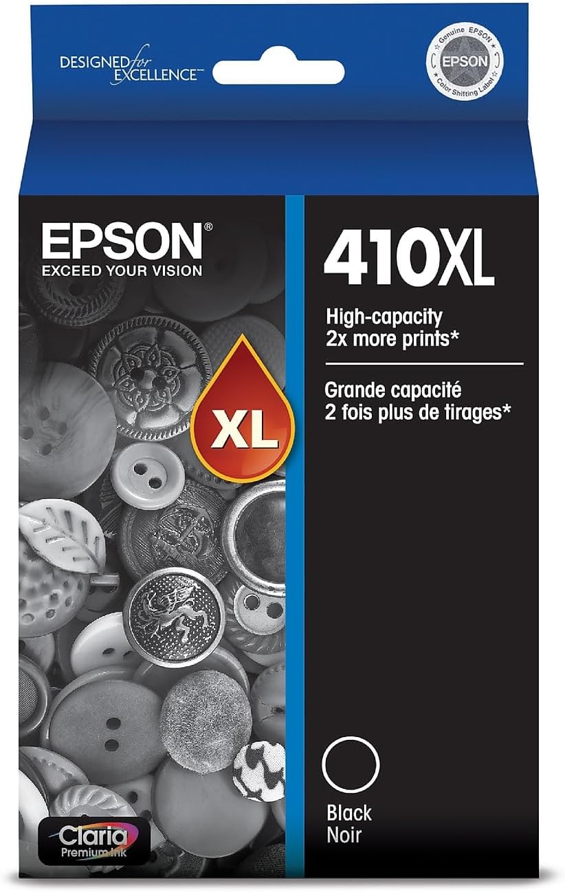 High Capacity EPSON 410 Ink for Premium Printing