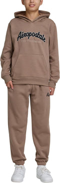 Boys 2 Piece Outfit Pullover Hoodie and Jogger Pants - Comfortable