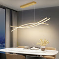 Modern Chandelier with 1%-100% Dimmable Ceiling Light - Stylish Dining