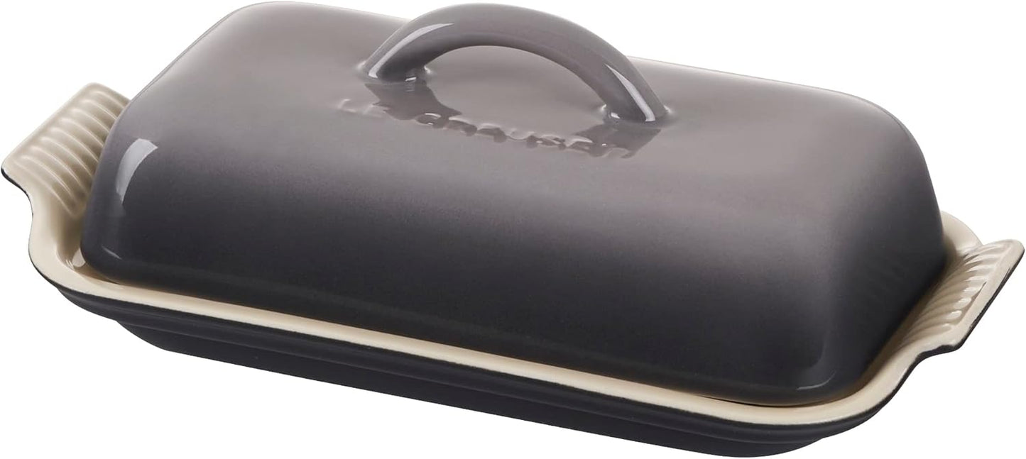 Le Creuset Stoneware Heritage Butter Dish for Everyday Use