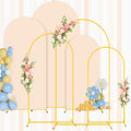 Metal Arch Backdrop Stand and Cover Set 7.2FT 6.6FT 6FT - Elegant