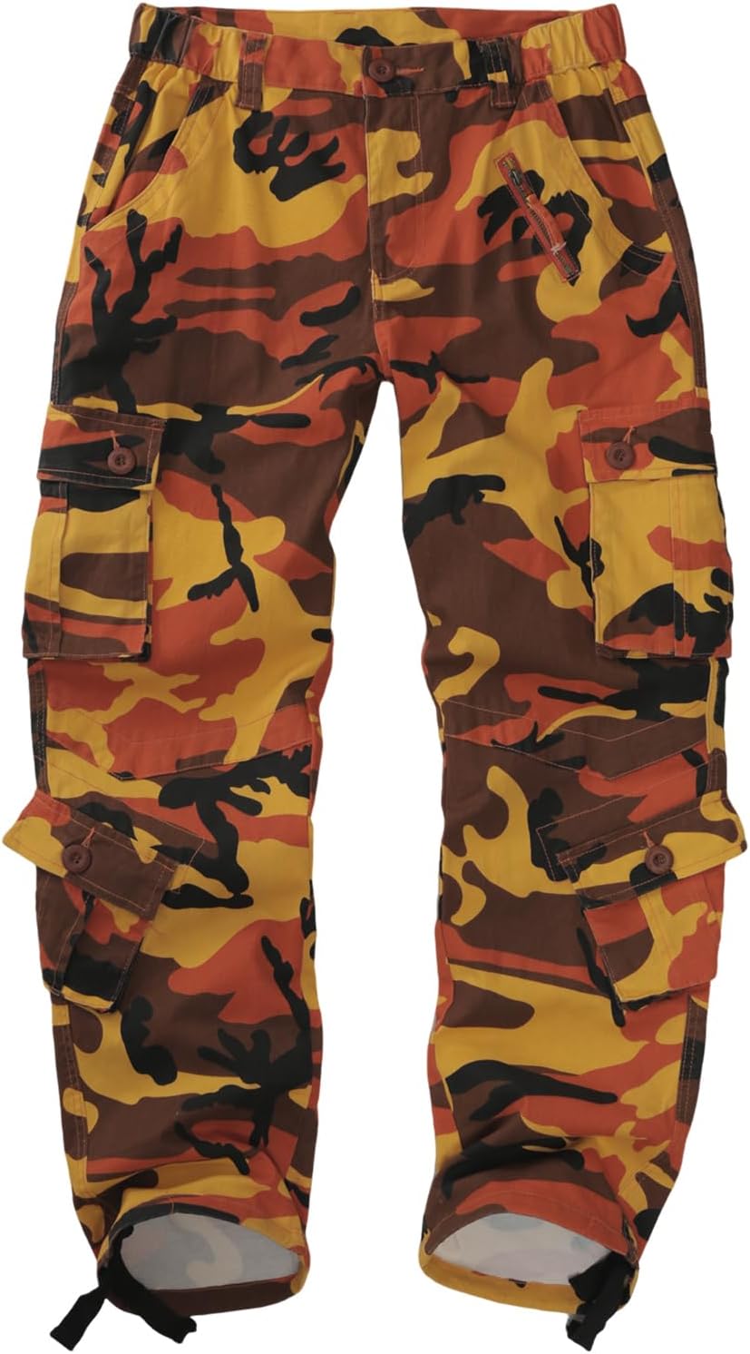 Women's Cargo Pants Quick Dry Casual Military Camo Combat Pants