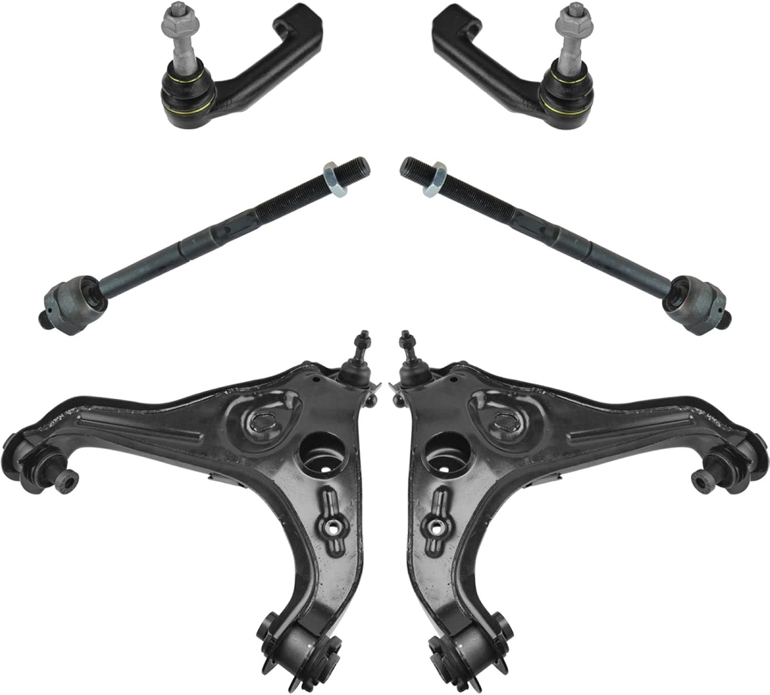 TRQ Front Steering & Suspension Kit Control Arm for Ford F-150