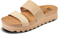 Reef Cushion Vista Hi Platform Fashion Sandal - Cushioned Support lug