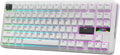 Milk Blue Gasket TH85 QMK/VIA Wireless 75% Keyboard - Creamy Sound