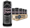 High Brew Cold Brew Iced Coffee Triple Shot Black - 225 mg Boost