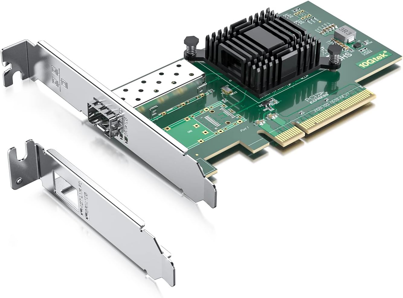 10Gtek 10Gb PCI-E NIC Network Card with Intel 82599EN Controller