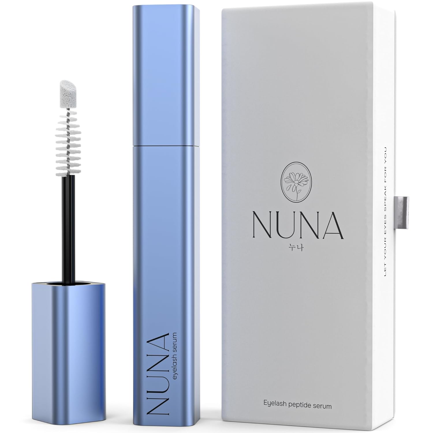 NUNA Eyelash Growth Support Serum for Fuller, Longer Lashes