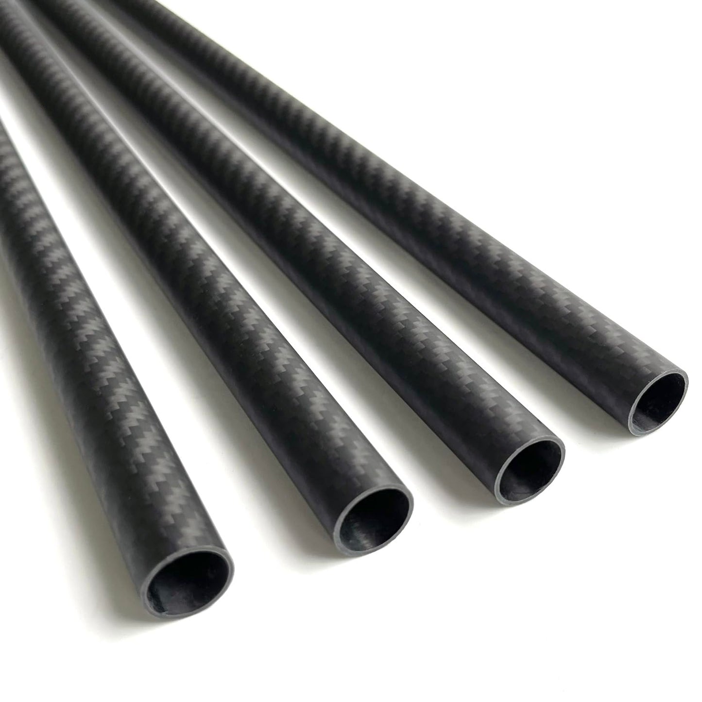 4pcs 600MM Length Carbon Fiber Tube for Versatile Applications
