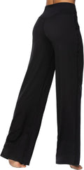 Sunzel High Waist Wide Leg Yoga Pants - Comfy Pockets!