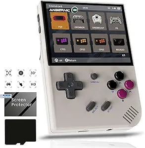 RG35XX Plus Handheld Game Console with 6900 Preloaded Games