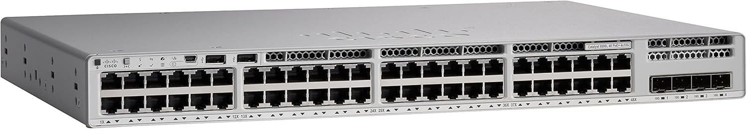 CISCO Catalyst 9200 Layer 3 Switch - 48 Gigabit Ports