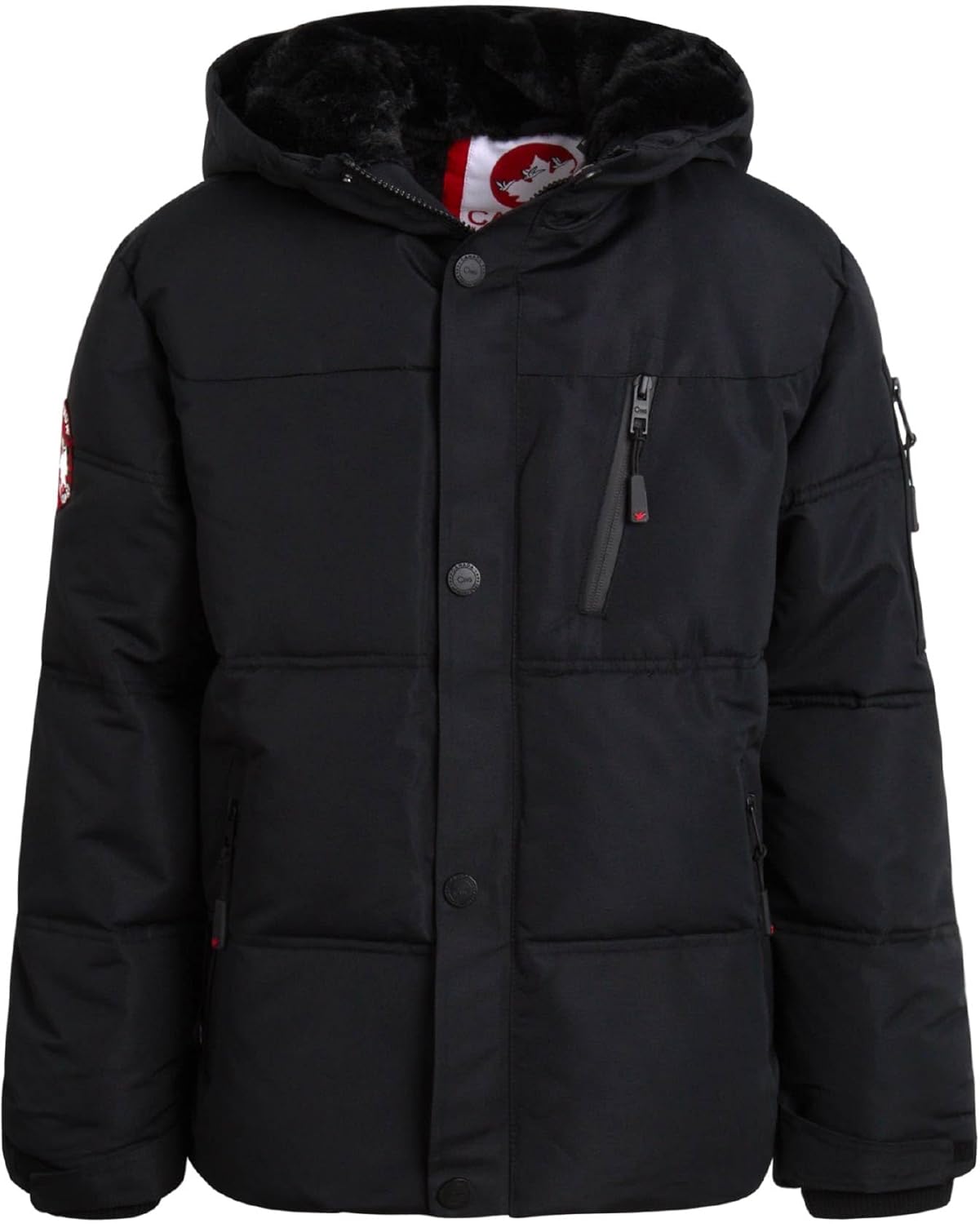 Insulated Boys' Puffer Jacket by Canada Weather Gear - Winter Ready!
