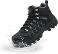 Waterproof Steel Toe Boots for Women Wide Width - Non Slip Work