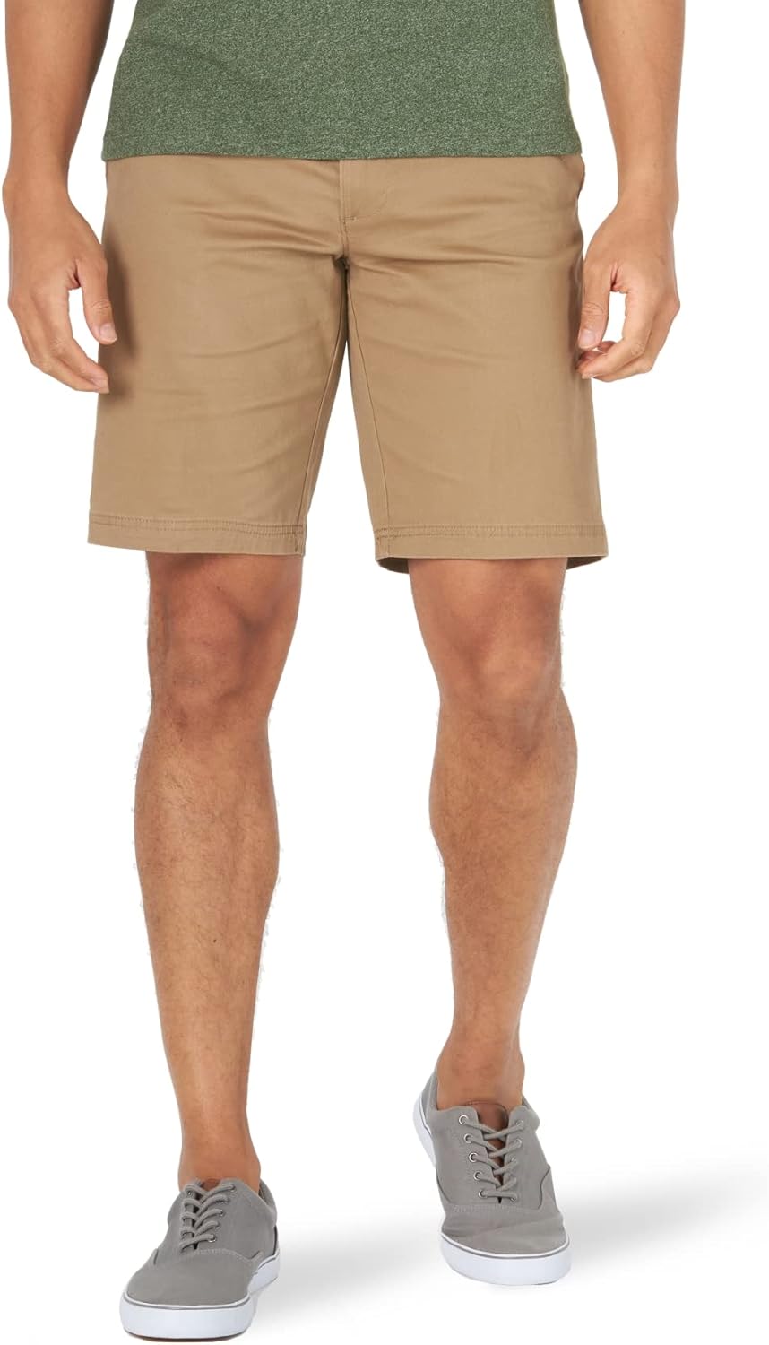 Lee Men's Extreme Motion Flat Front Short for All-Day Comfort