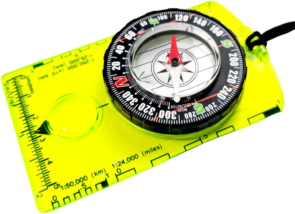Waterproof Orienteering Compass | Durable Design