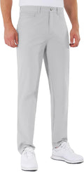 Mens Golf Pants for Men 5-Pocket Classic Fit - Quick Dry Stretch