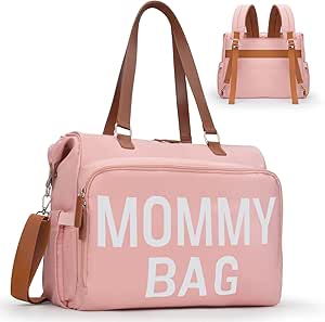 Mommy Bag for Hospital, Large Waterproof Diaper Bag Backpack