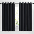 Blackout Curtain Panels 66 in - Thermal Insulated Light Reducing
