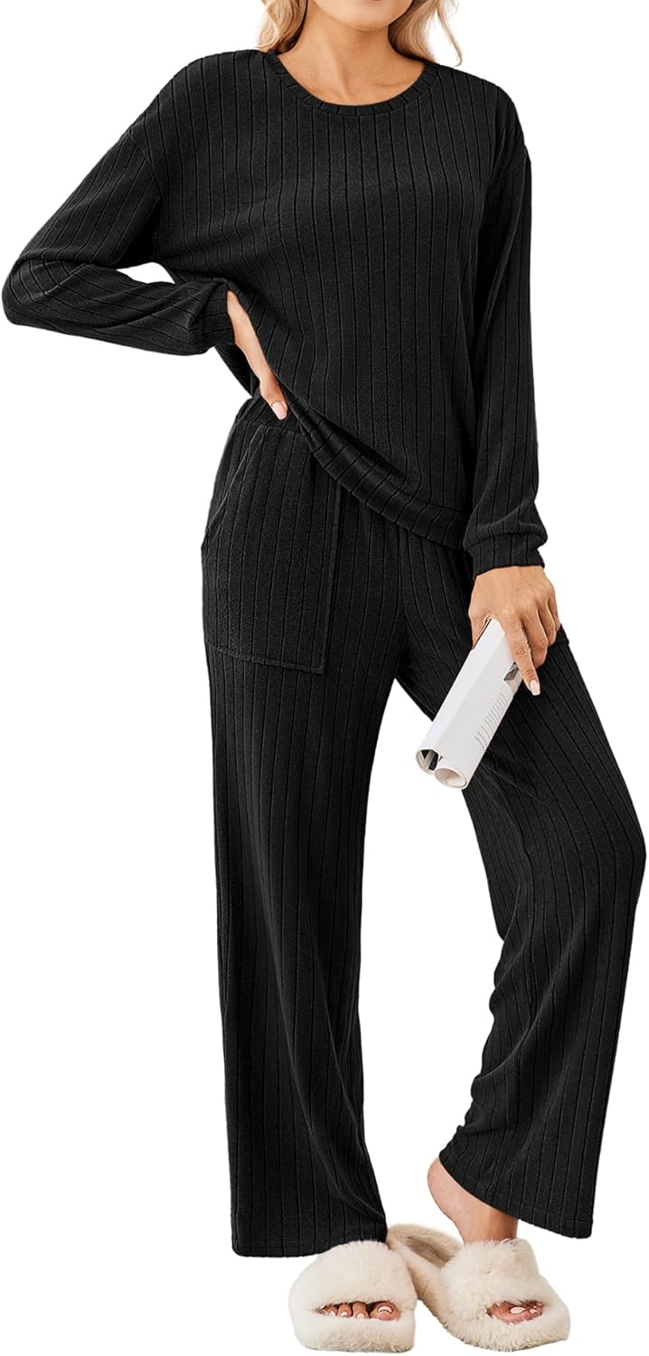 Ekouaer Womens Pajama Sets Soft Sleepwear for Cozy Nights