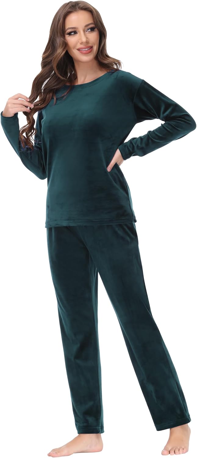 COZZIPLUS Women Velour Sweatsuits Sets for Ultimate Comfort
