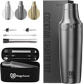 30oz Gunmetal Hybrid Cocktail Shaker Set - Vacuum Insulated