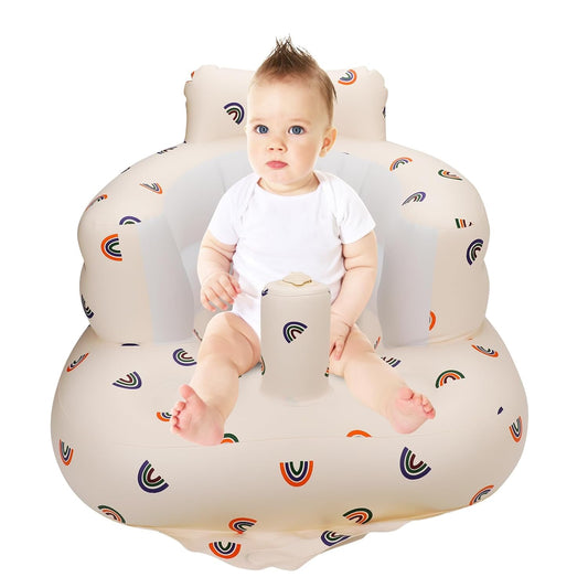 Rainbow Inflatable Baby Seat - Summer Support