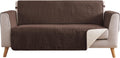 Soft Couch Cover 2 Cushion Sofa Loveseat Slipcover - Water-Repellent