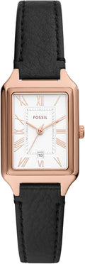 Fossil Raquel Quartz Women's Rectangular Rose Gold Watch