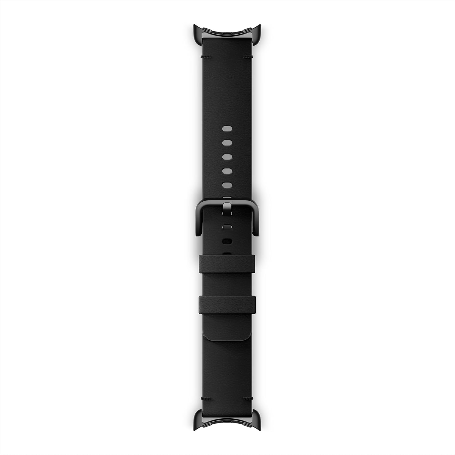 Google Pixel Watch Leather Band in Obsidian - Large Size Option