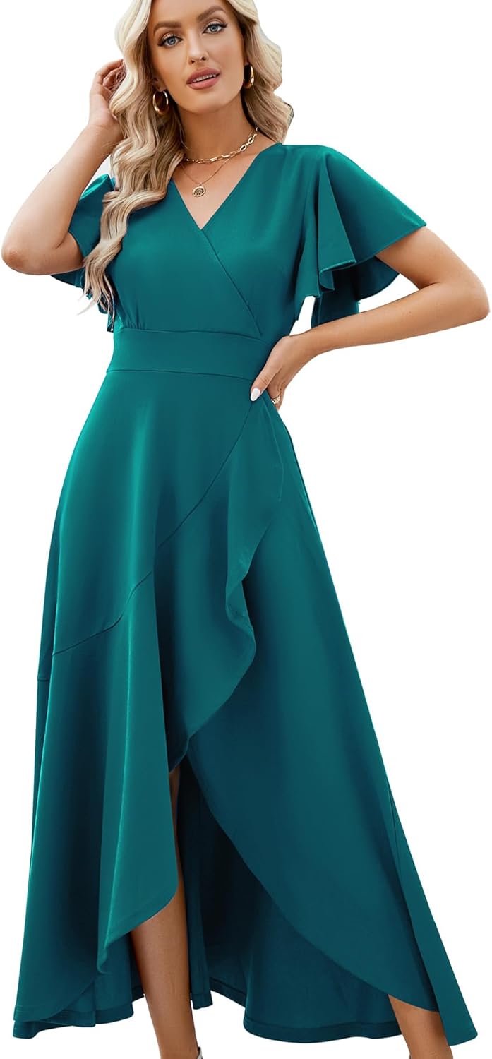 Elegant Long Black Formal Dresses for Women Evening Gowns