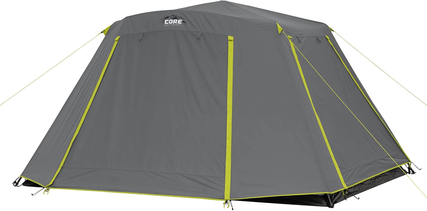 CORE Instant Cabin Tents for Family Camping: 6 to 12 Person Options