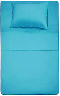 400 Thread Count Cotton Twin Size Sheet Set (Turquoise) - Cool