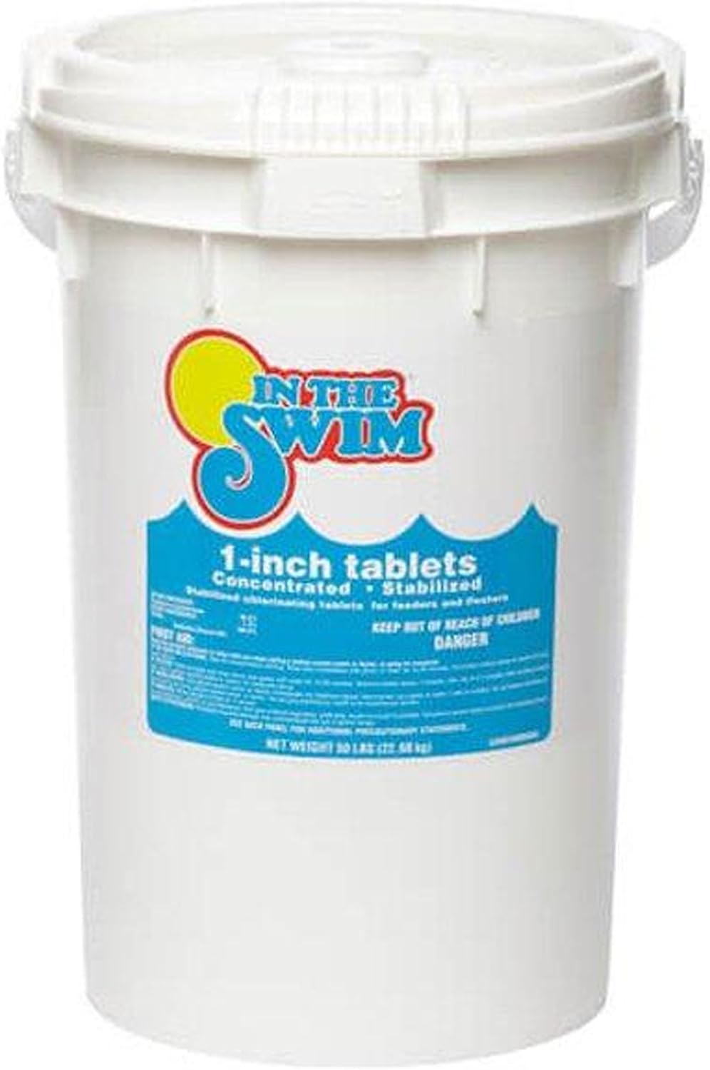 1 Inch Stabilized Chlorine Tablets for Effective Pool Sanitizing