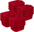 Sterilite Extra Large 12 Quart Sink Dish Washing Pan (16 Pack)