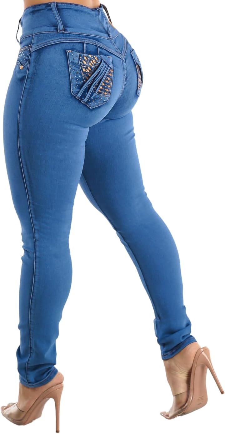 Butt Lifting Jeans for Women - High Waisted Skinny Fit