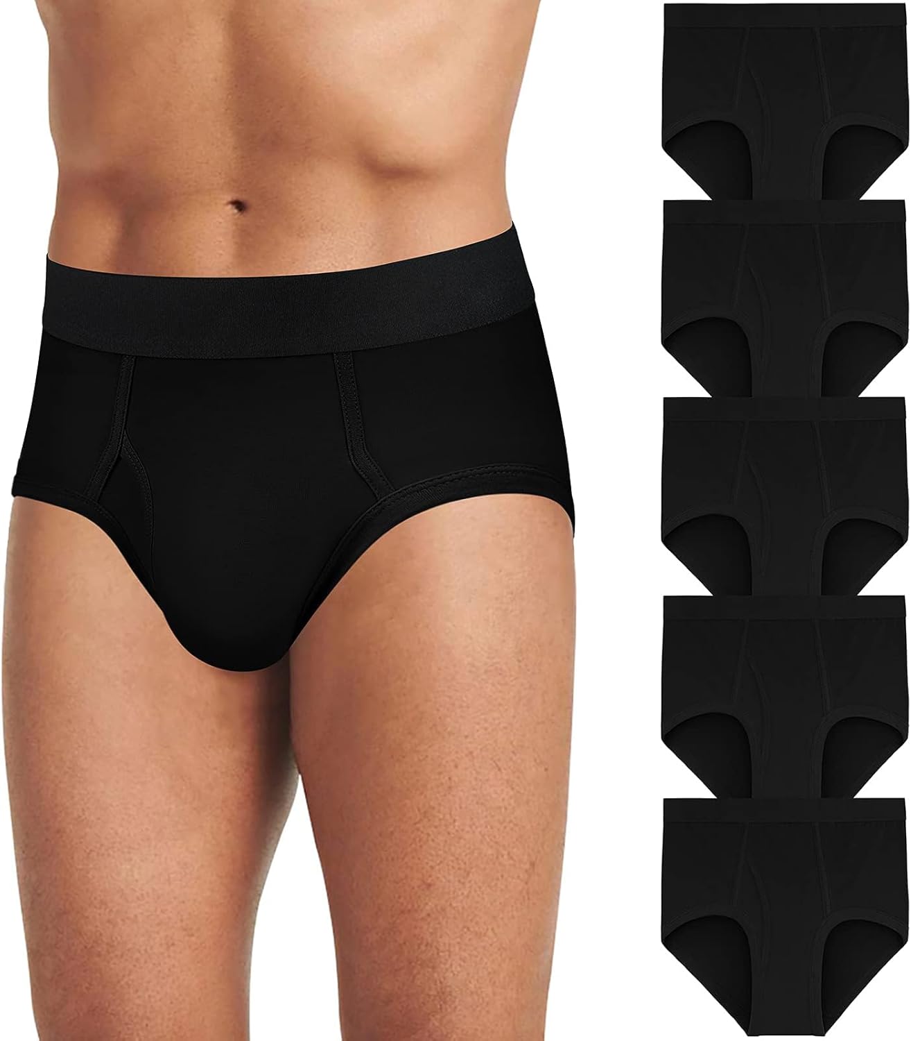 5Mayi Mens Briefs Underwear Pack for Comfort and Support