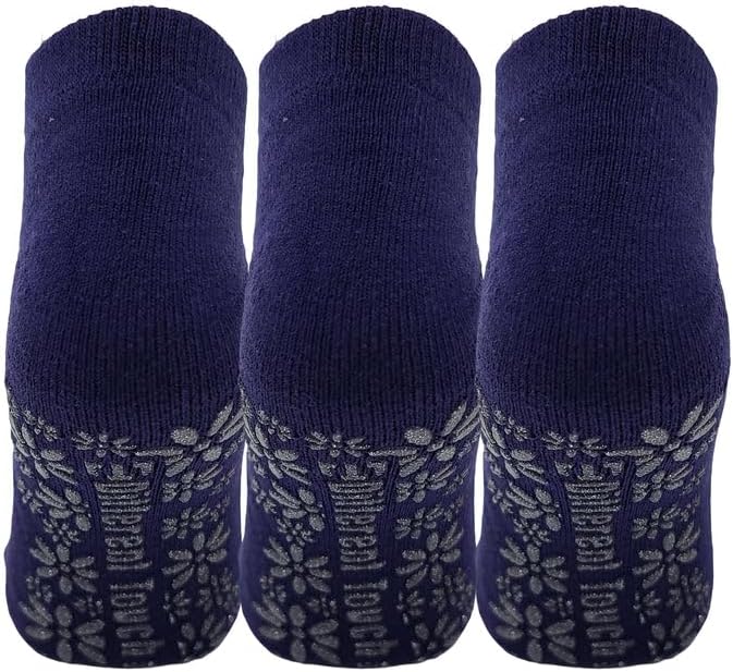 Non-Slip Cushion Yoga Socks - 3 Pairs