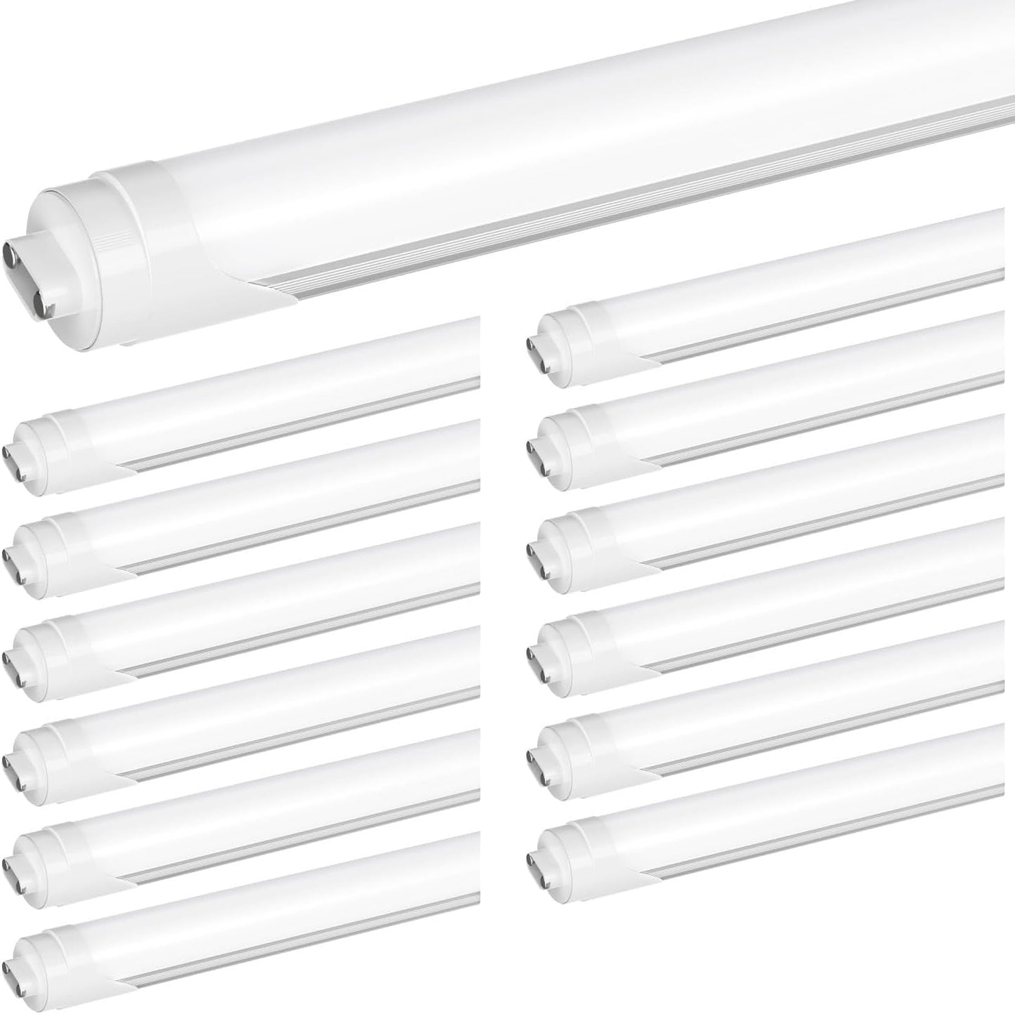 JESLED 8FT LED Bulbs - Bright, Energy Saving Tube Light