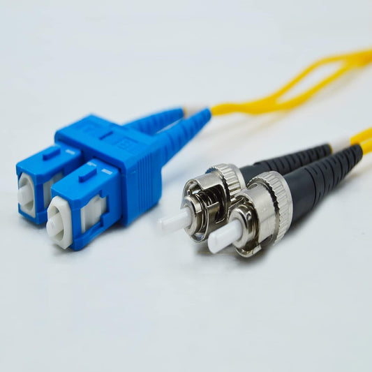 SC-ST OS2 Fiber Patch Cable for 10Gb Networking 50/125m